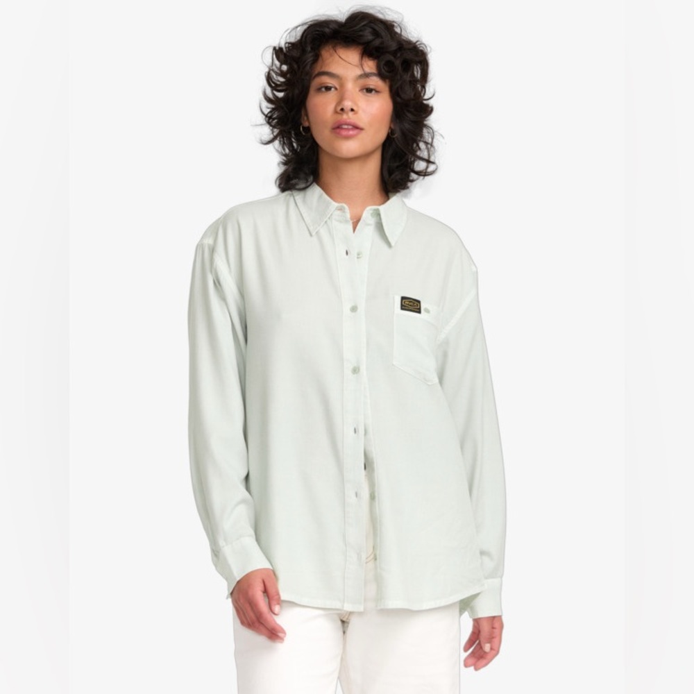 RVCA women’s dayshift collection Showdown shirt Size Small